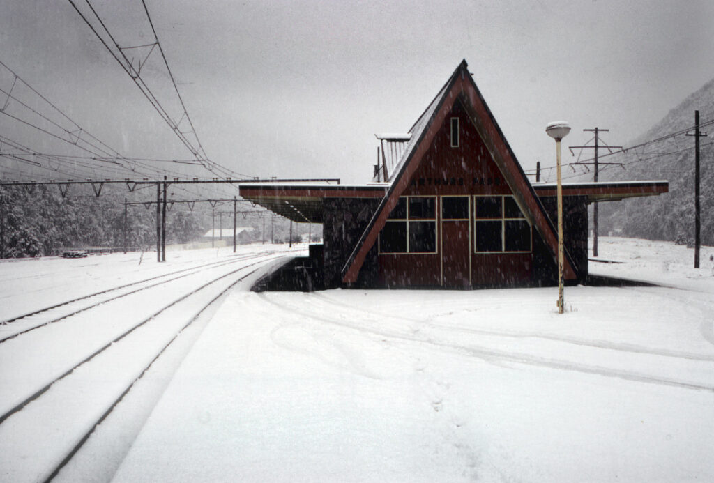Arthurs Pass Railway Station 1974